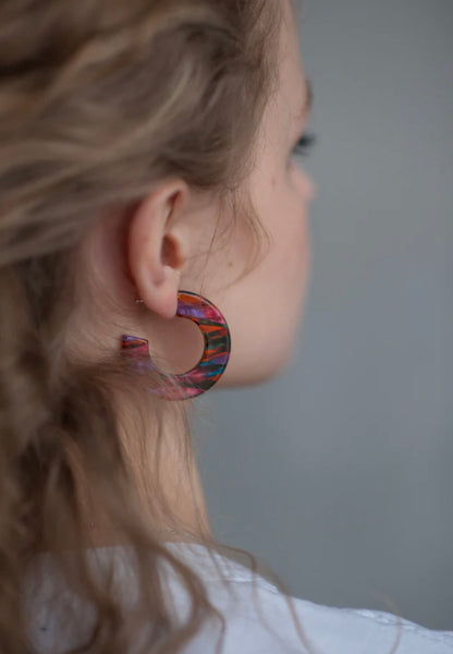 Tulip earrings