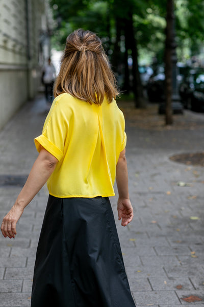 Mom Crop Blouse