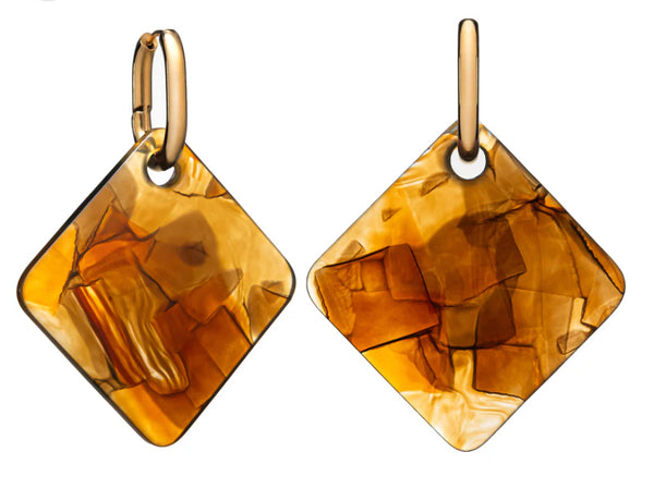 Camellia earrings