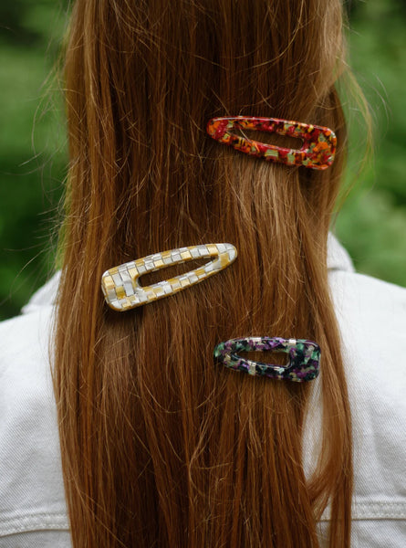 Small leaf hair pin