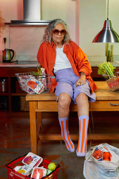 Salmon Socks