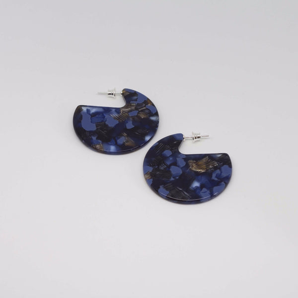 Peony earrings