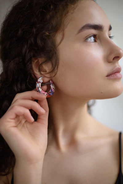 Tulip earrings