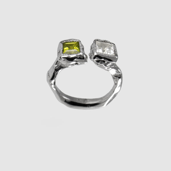 Mold Art Open Ezüst gyűrű