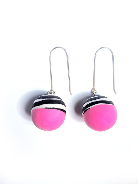 Striped earrings