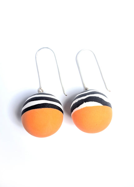 Striped earrings
