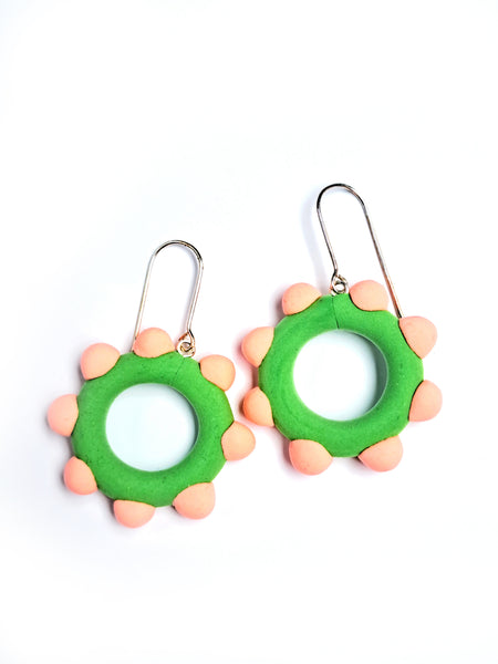 Wheel earrings