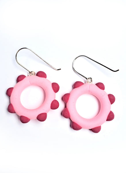 Wheel earrings