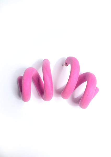 Spiral earrings