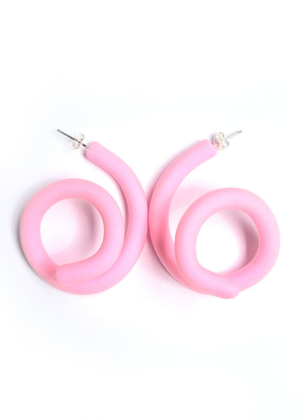 Spiral earrings