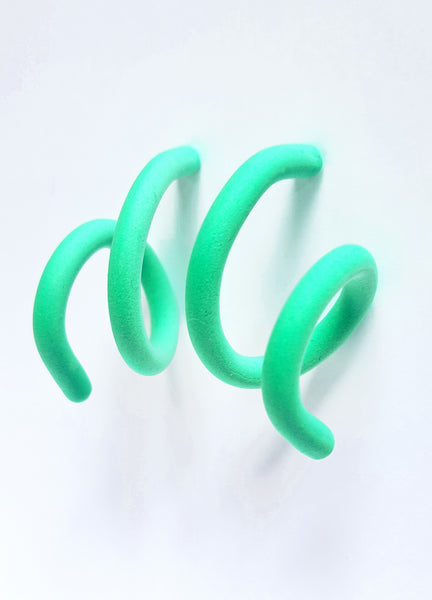 Spiral earrings