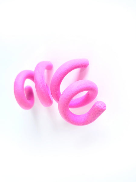 Spiral earrings