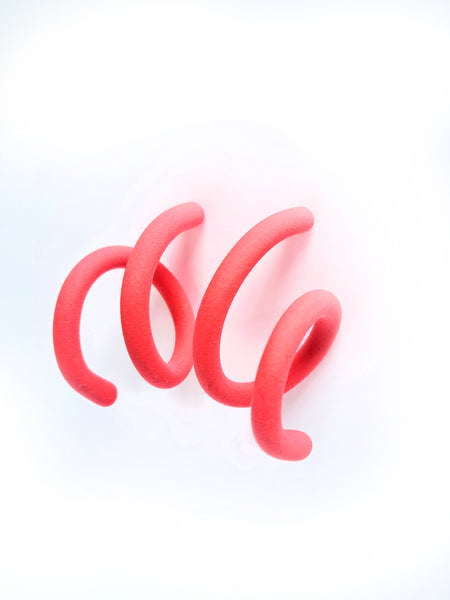 Spiral earrings