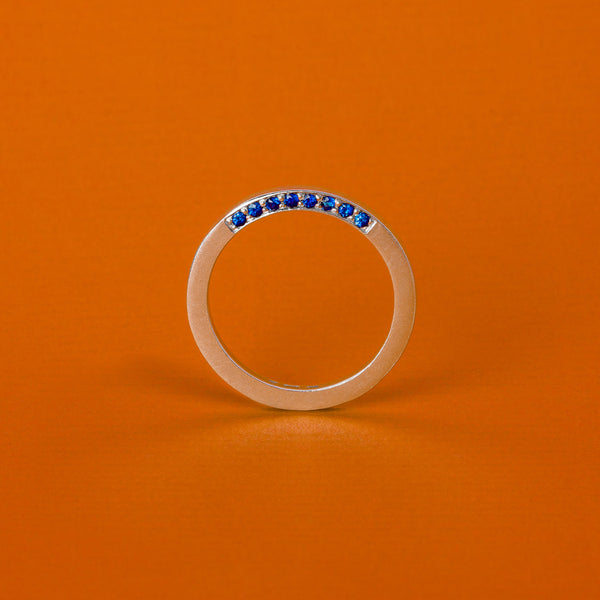 Enigma gyűrű - kék zafír