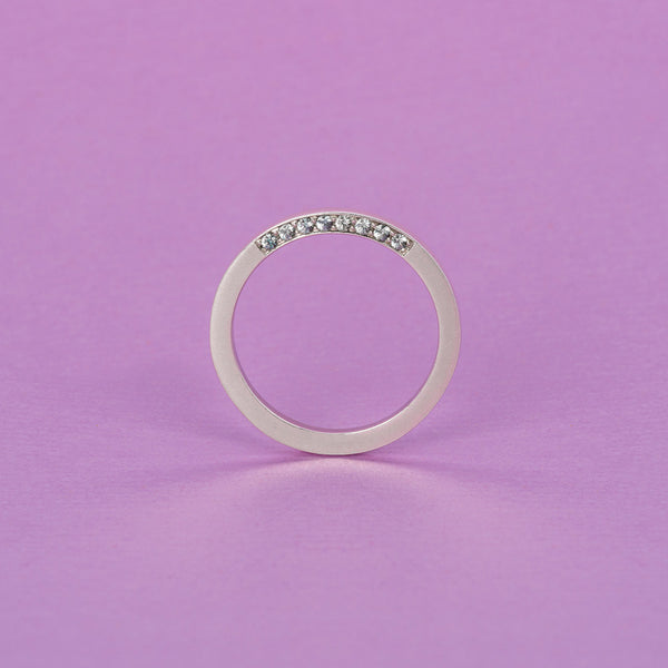 Enigma gyűrű - pasztellzöld zafír