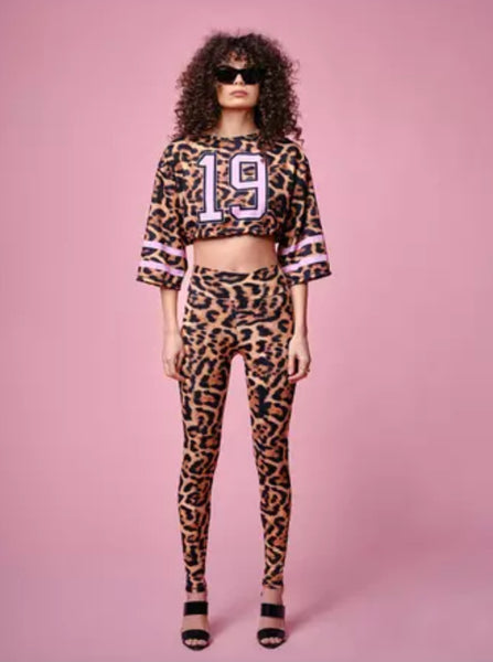 ZAVODI LEOPARD LEGGINGS