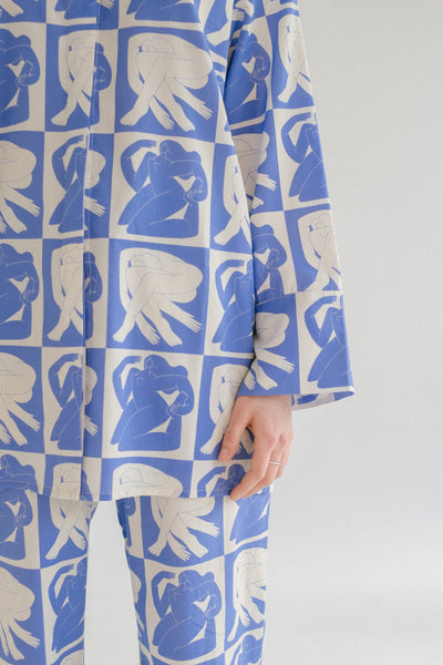 Long Shirt - corn flower