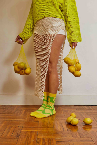 Fresh Lemon Socks
