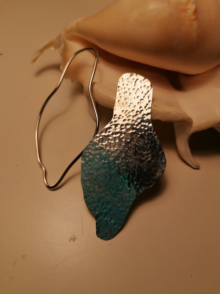 Venus asymmetric earrings EZÜST