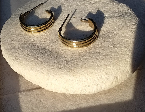 Inez hoops earrings