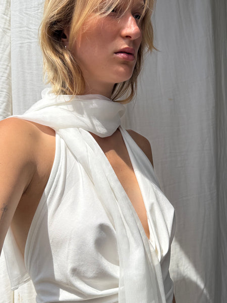 Cowl Neck Jersey Top