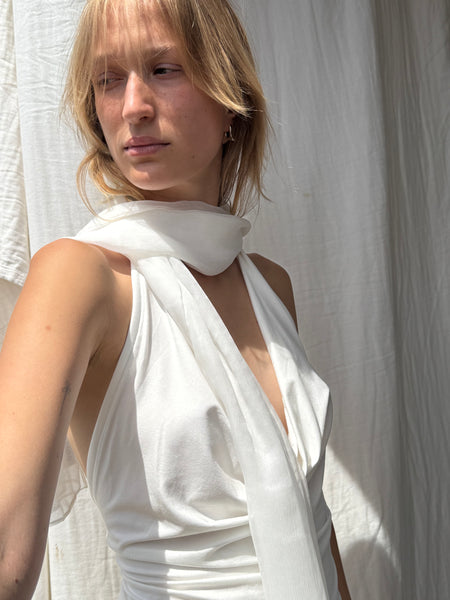 Cowl Neck Jersey Top