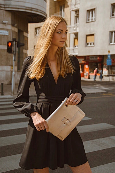 #23 THE DEEP V DRESS
