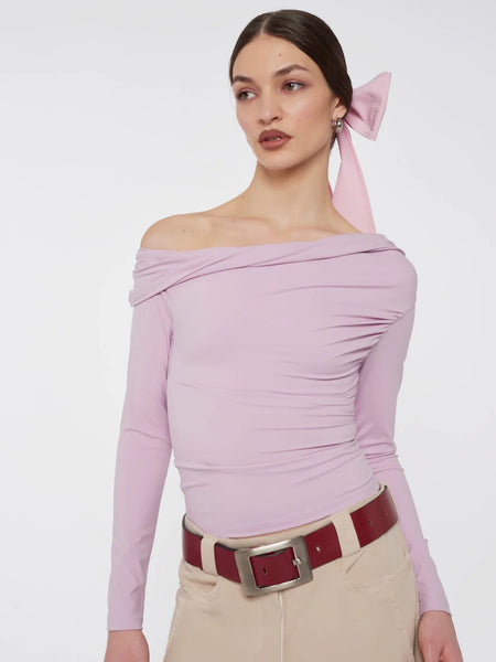 Sia top - dusty rose