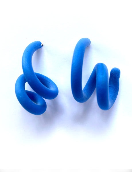 Spiral earrings