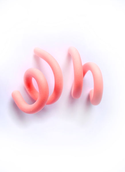 Spiral earrings
