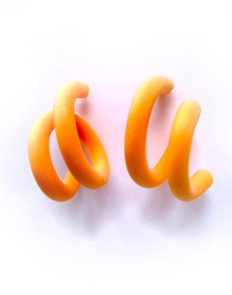 Spiral earrings