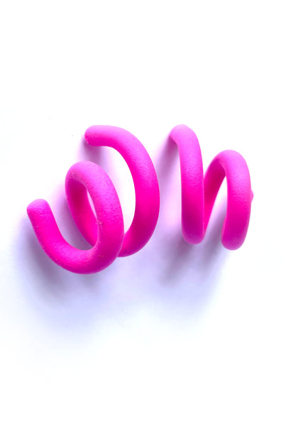 Spiral earrings