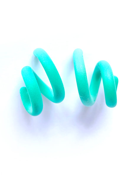 Spiral earrings