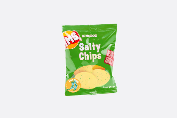Cream and Onion Chips Socks