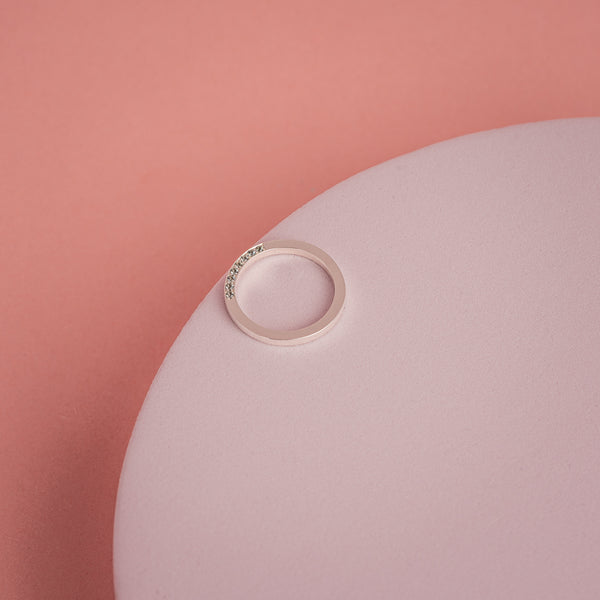 Enigma gyűrű - pasztellzöld zafír