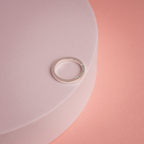 Enigma gyűrű - pasztellzöld zafír