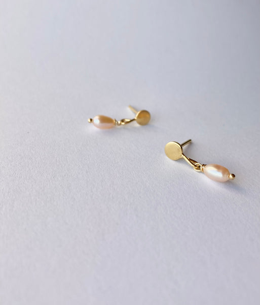 Francisca small earrings with pearl