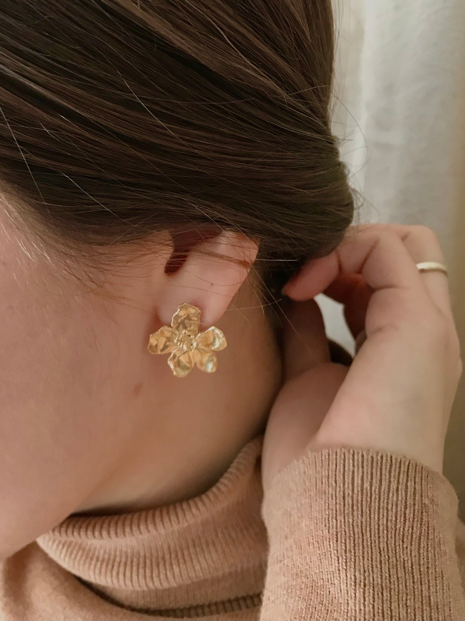 Wild rose earrings EZÜST