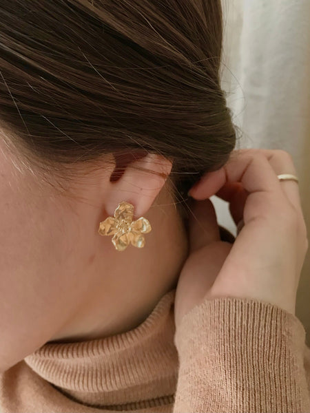 Wild rose earrings EZÜST