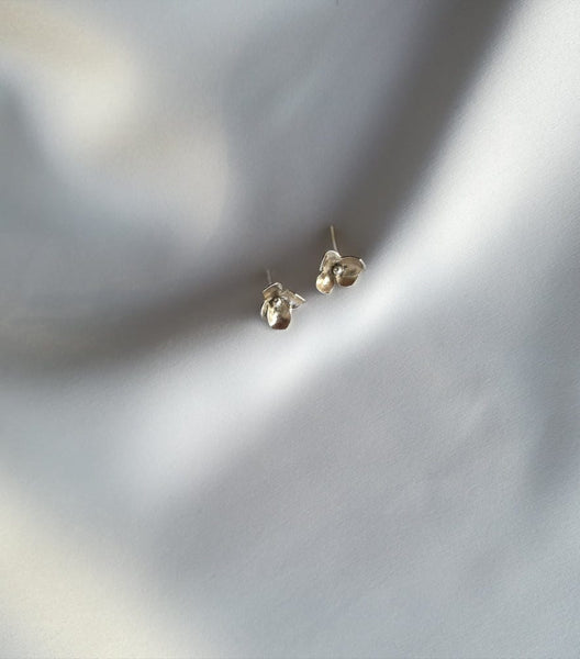 Mock Orange stud earrings