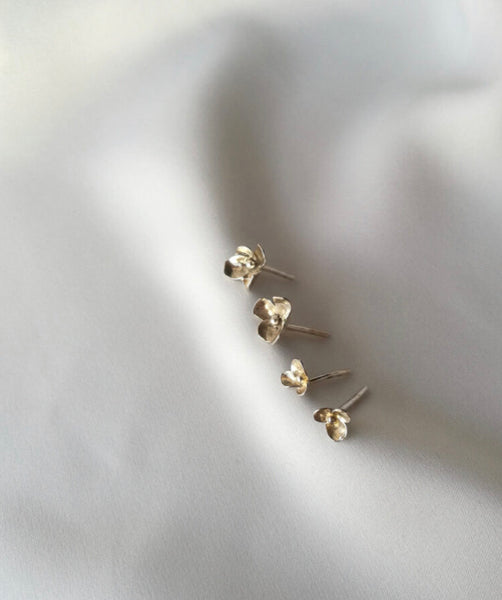 Mock Orange stud earrings